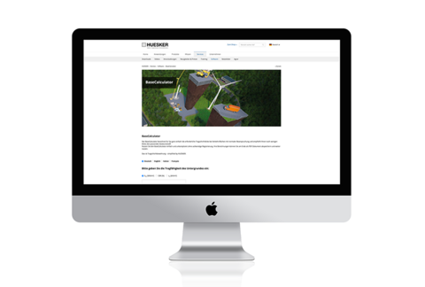 Mockup Basecalculator Preview of the BaseCalculator