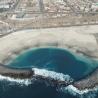 <strong>Breakwaters made from contaminated sand<strong>