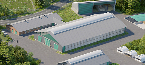 Lubratec complete solutions: Intelligent combination of ventilation and lighting for calf rearing Lubratec complete solutions: Products for calf rearing, including Concept for an intelligent barn climate